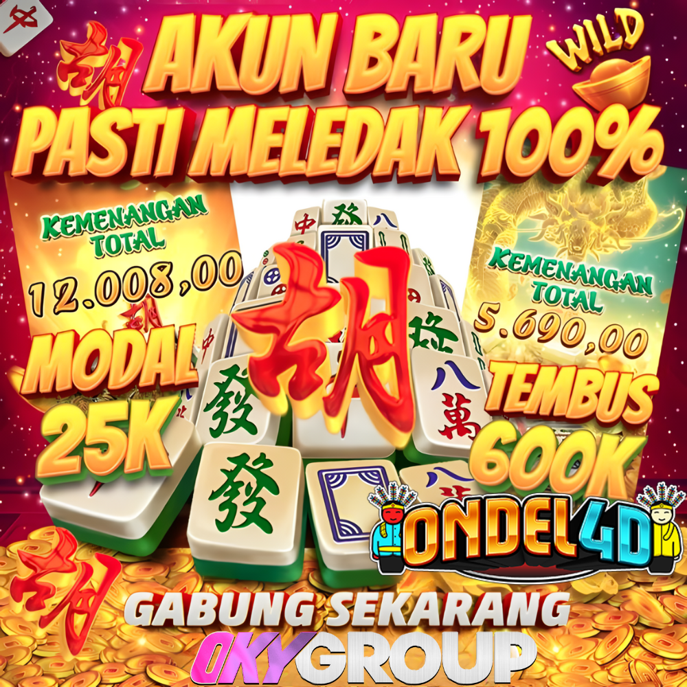 PASTI MELEDAK 100% DENGAN LOGIN ONDEL4D
