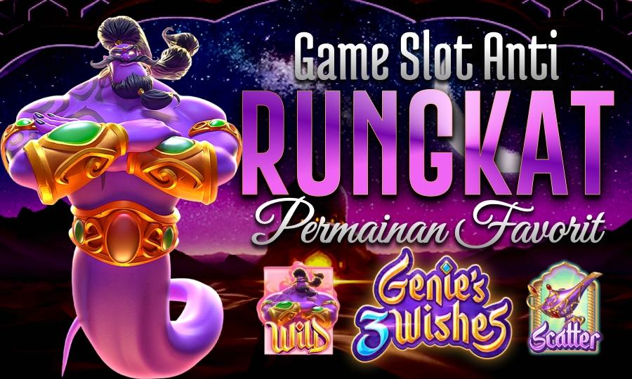 Genies 3 Wishes di PG Soft Game Slot Anti Rungkat