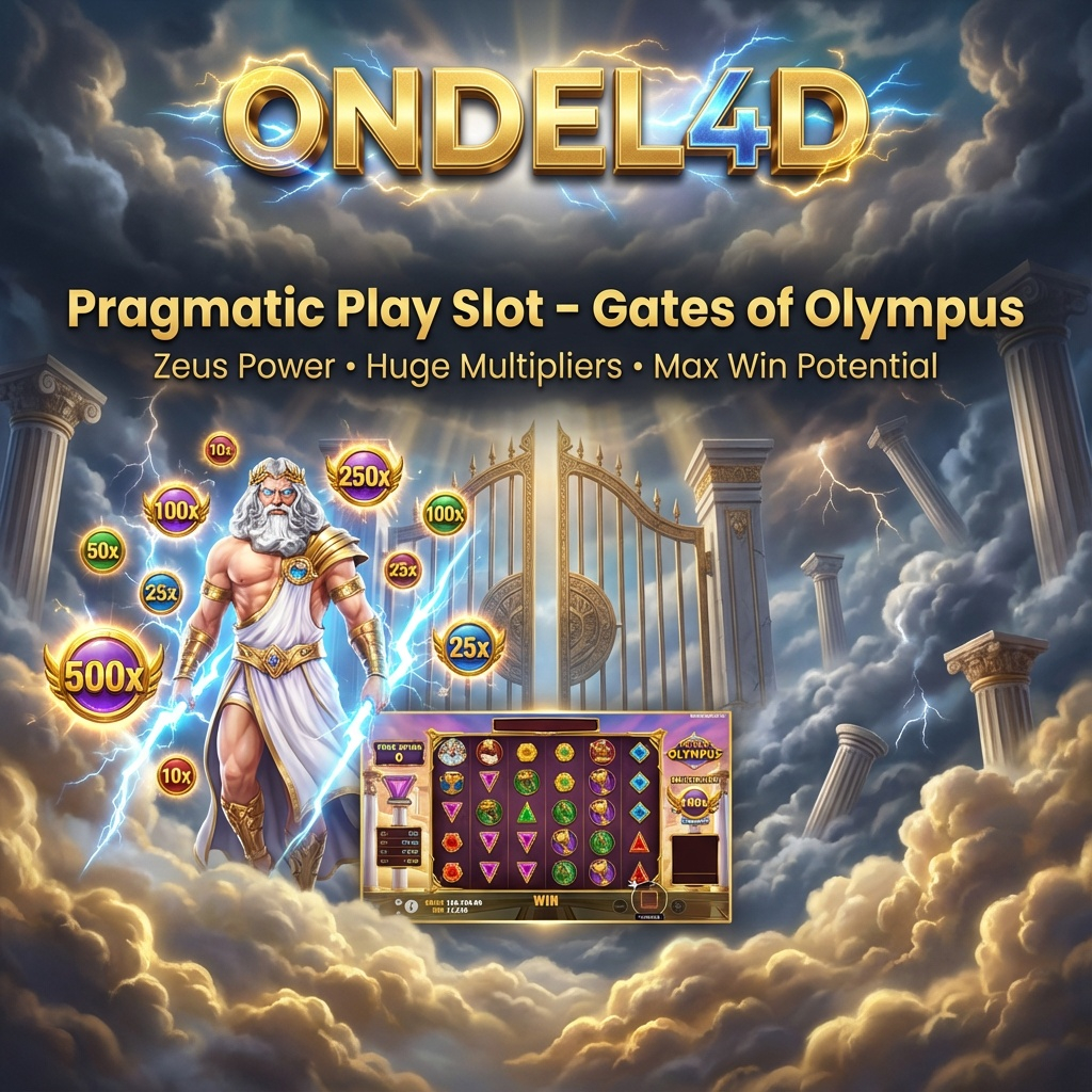 Gates of Olympus Pragmatic Play di ONDEL4D: Gerbang Dewa Zeus Menuju Maxwin